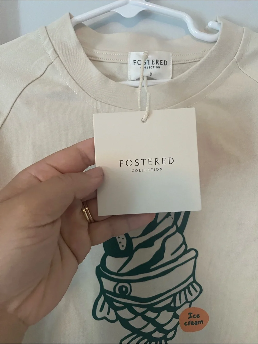 NWT Fostered Collection kids t shirt. Enjoy Sweet Moments